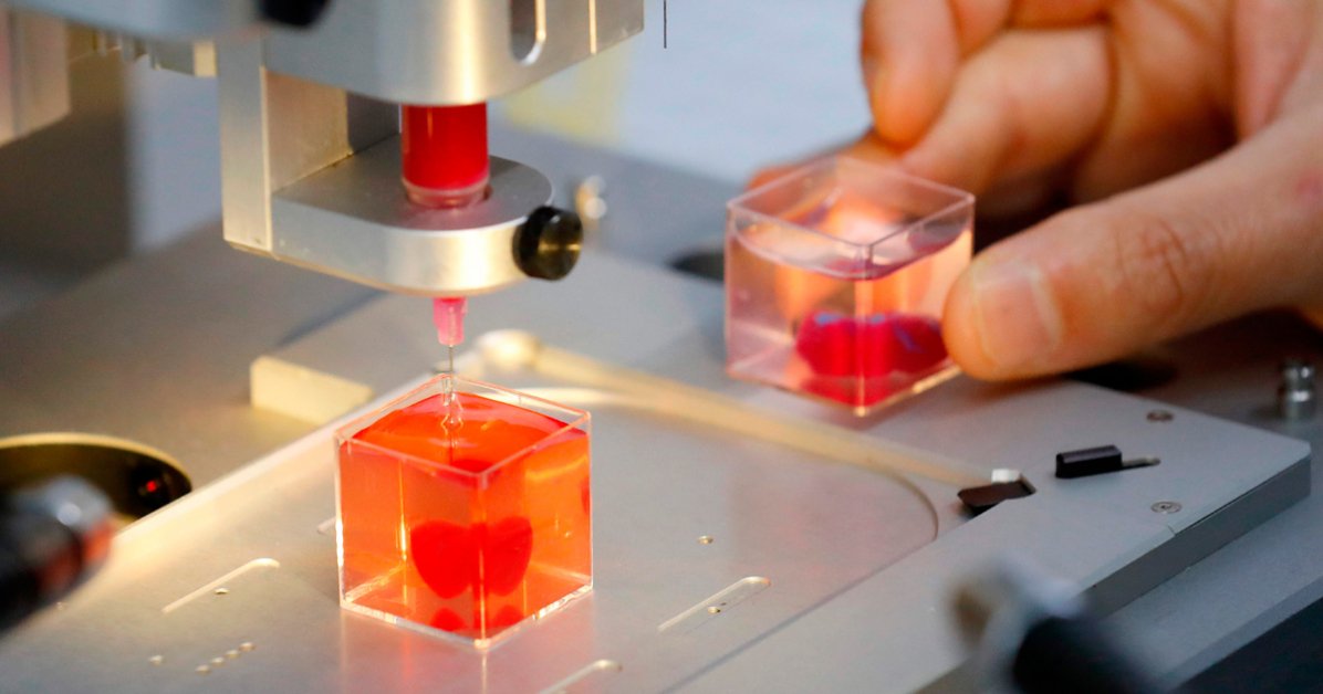 未來的人類有救了！全球第一顆3D打印人工心臟出現了！